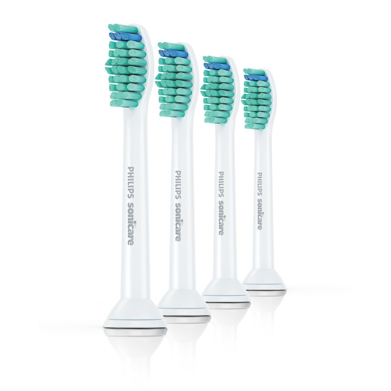 Philips Sonicare ProResults HX6014 Ekstra tandbørstehoved 4 Hvid Philips Sonicare ProResults HX6014 Ekstra tandbørstehoved 4 Hvid